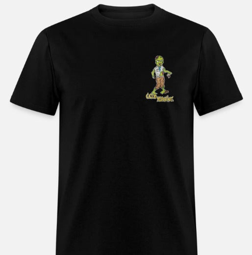 T-shirt zombie avec design bon matin