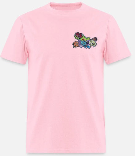 T-shirt pour tout-petits Main zombie coeur fleur