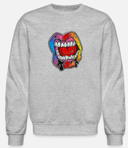 Crewneck enfant Lèvre multicolore