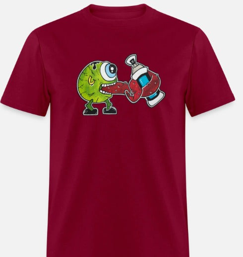 T-shirt monstre oeil vert
