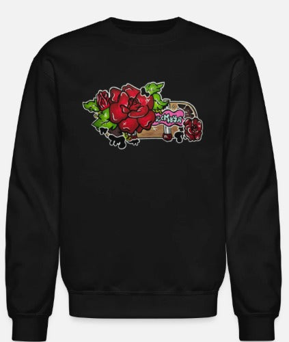 Crewneck enfant Skate fleur