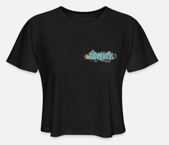 Crop top Zombya design skate