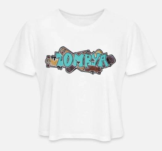 Crop top Zombya design skate