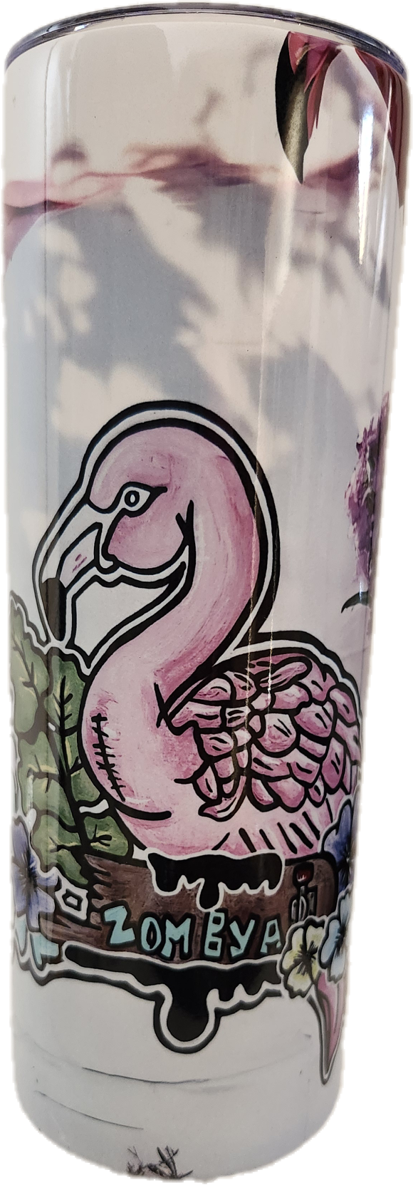 Thermos flamant rose