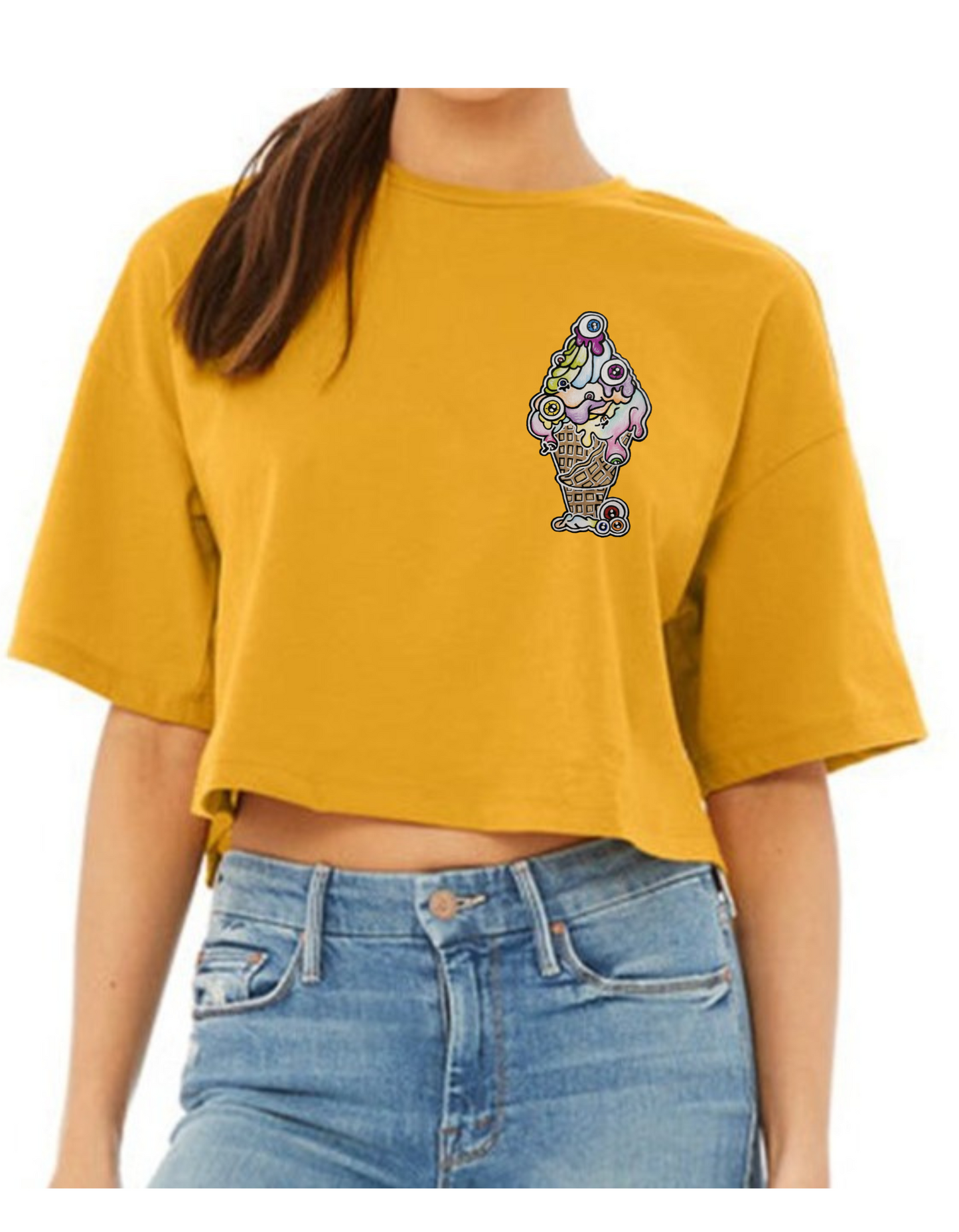Crop top cornet