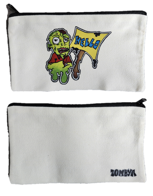 Coffre a crayon zombie hello