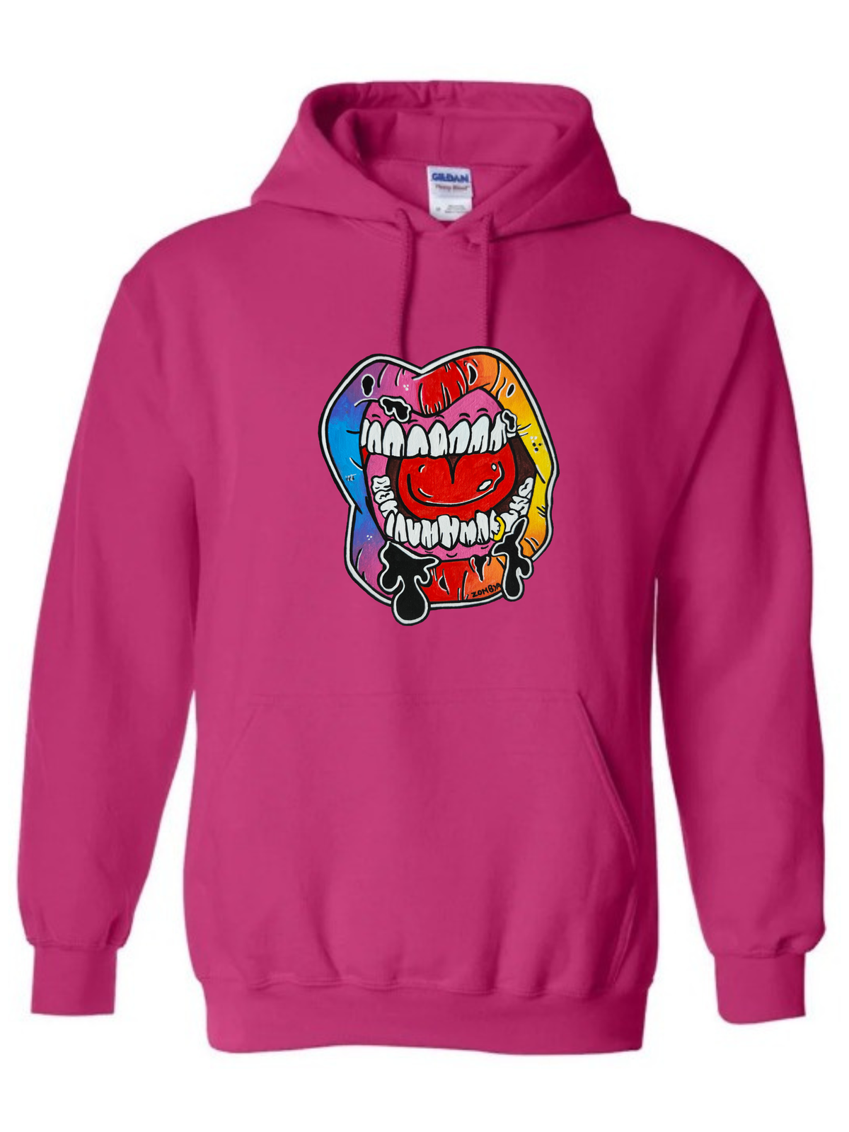 Hoodies Lèvre multicolore