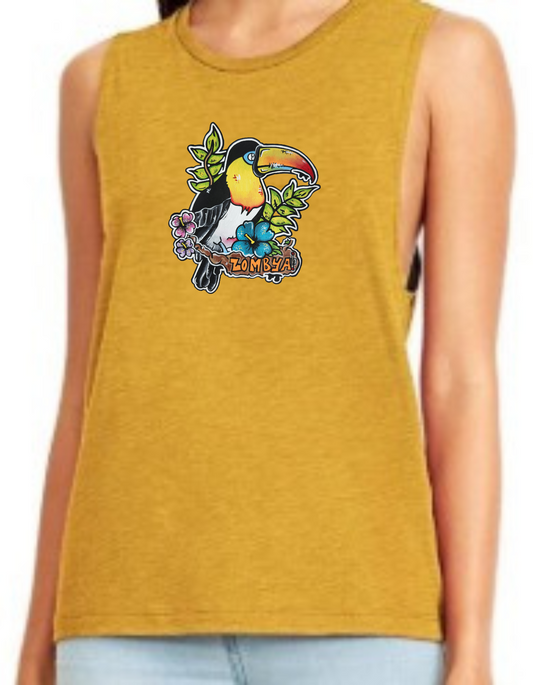 Camisole femme festival muscle Toucan