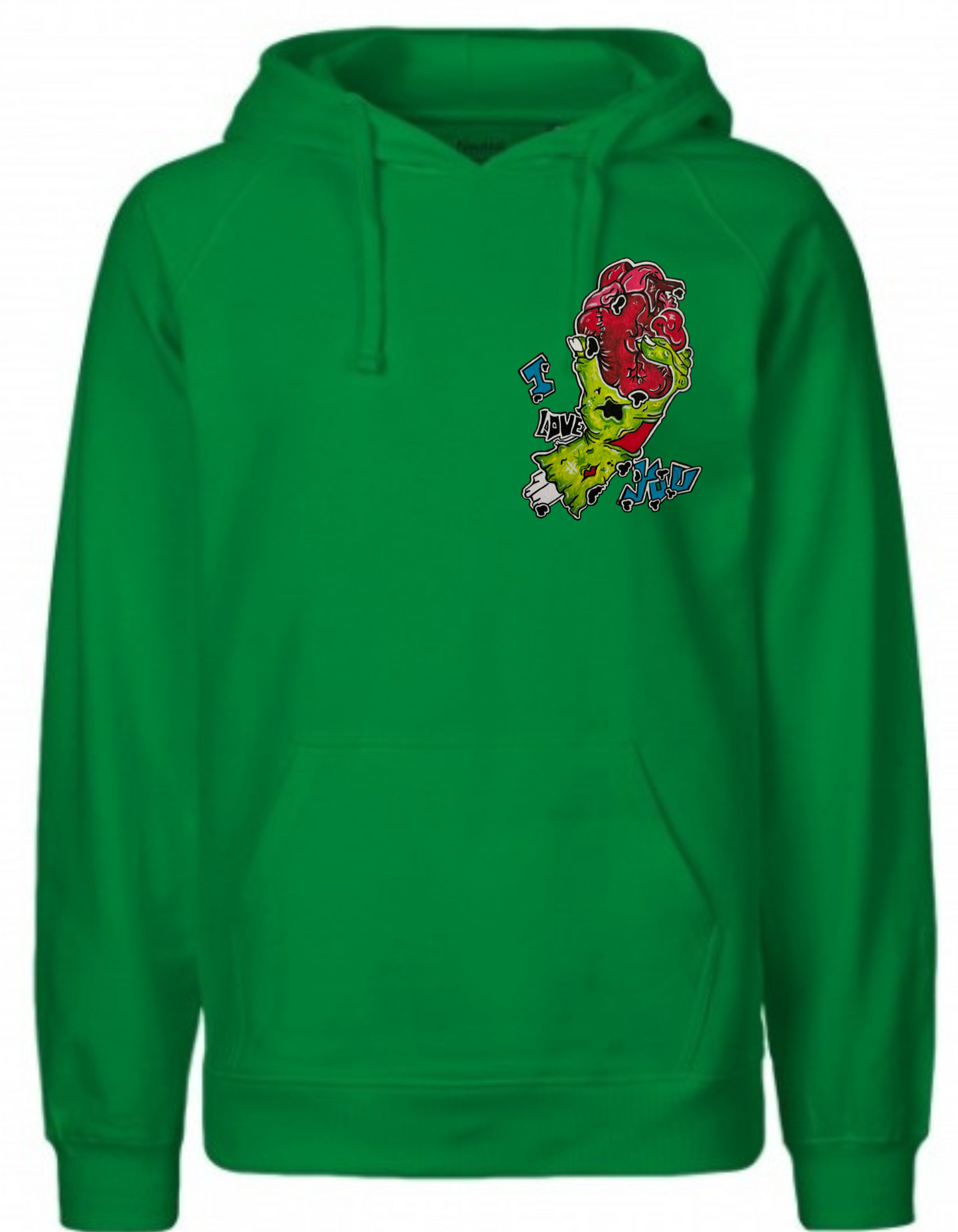 Hoodies main coeur