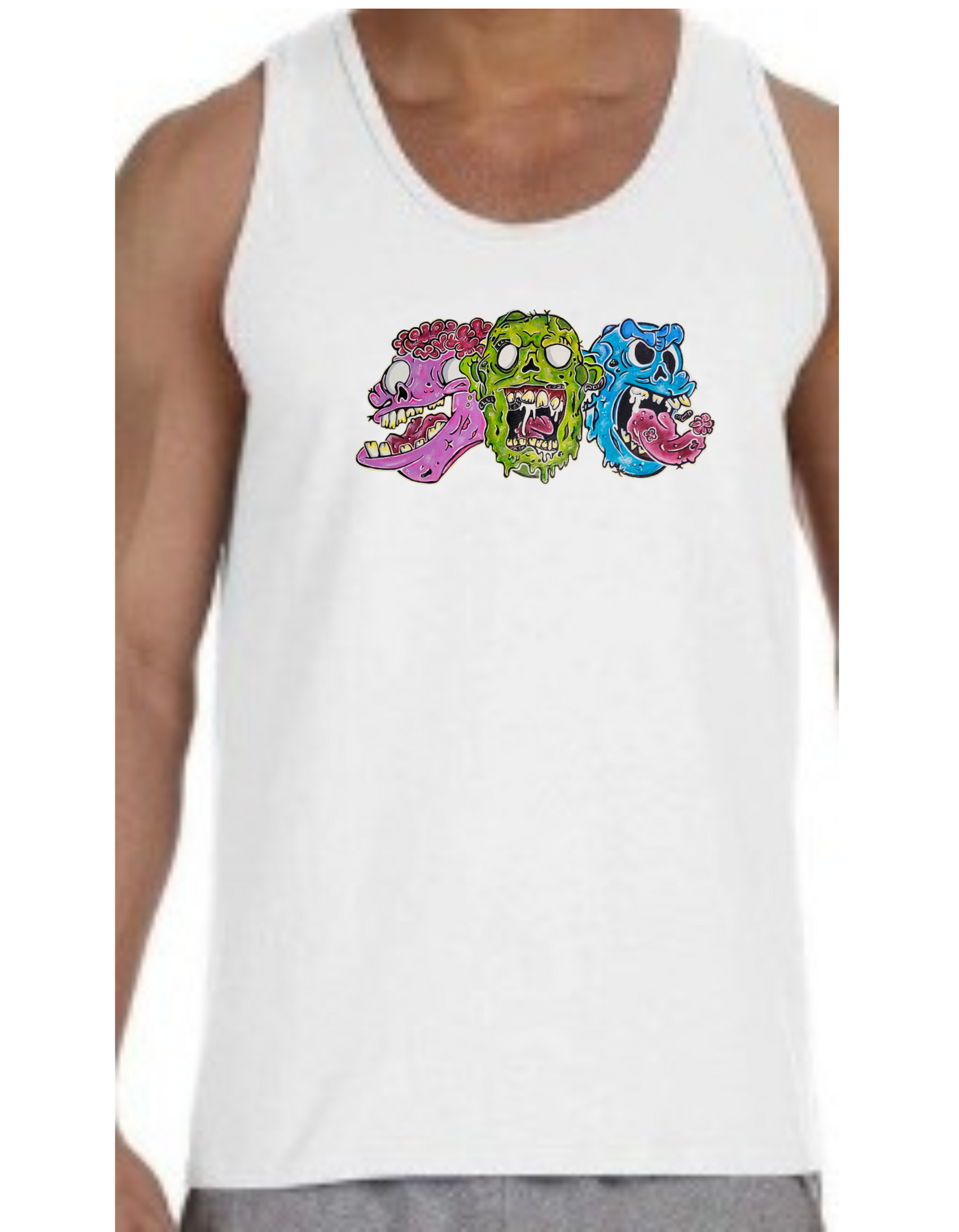 Camisole homme Trio zombies