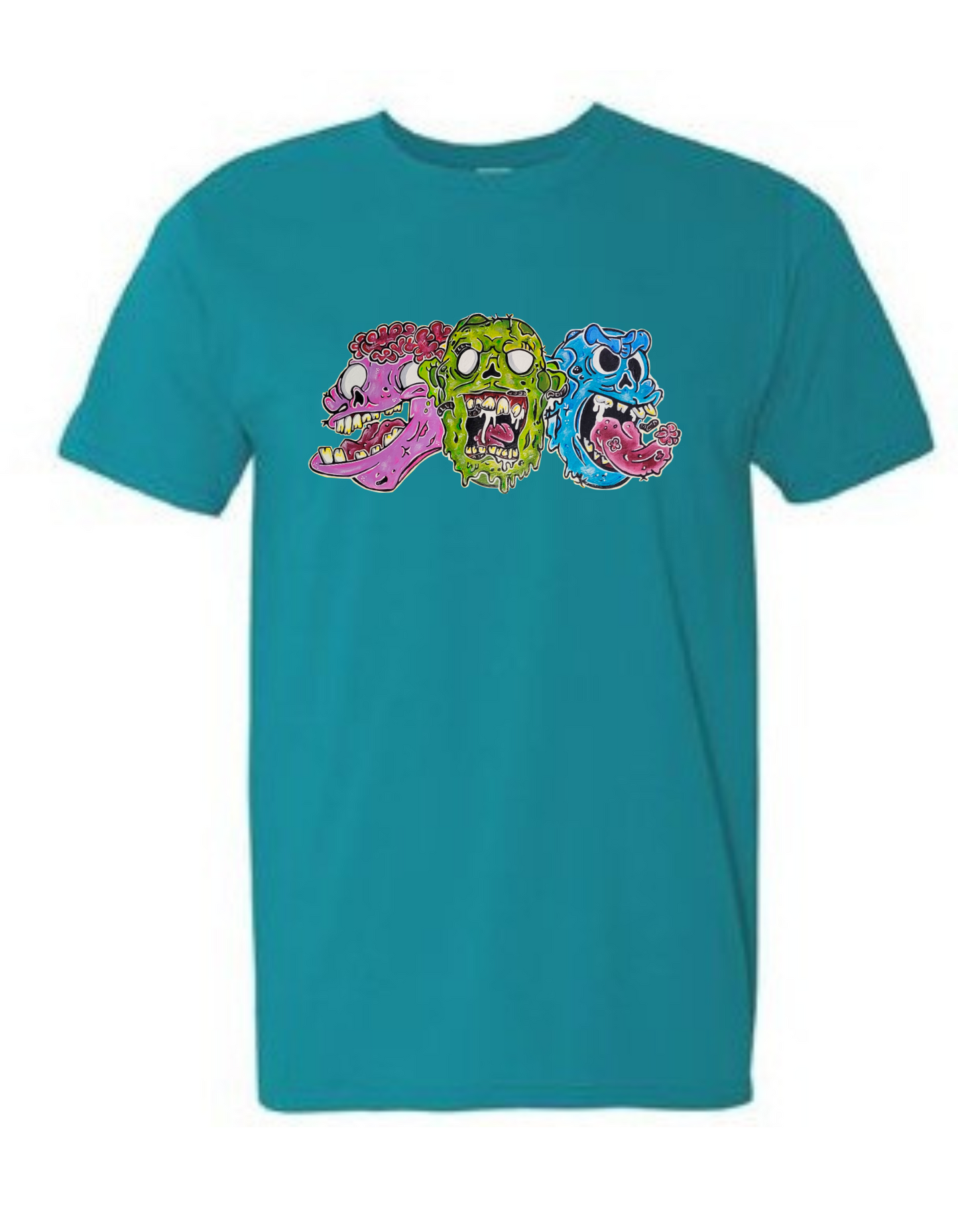 T-shirt trio zombies