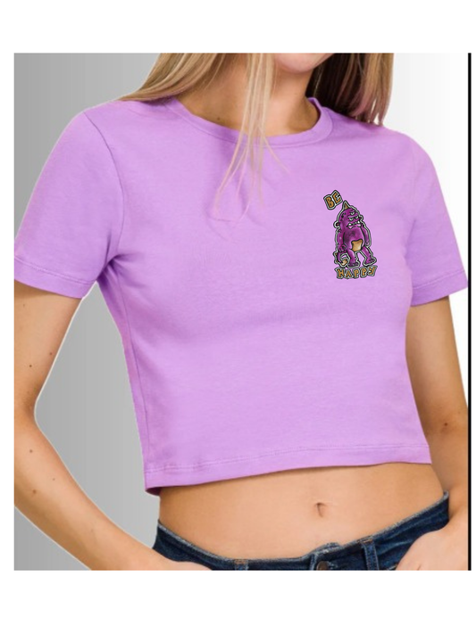 Crop top Be happy