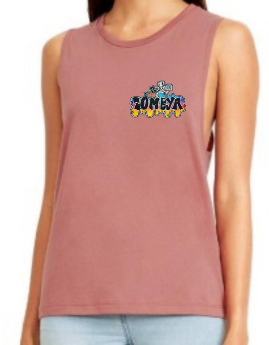 Camisole femme festival muscle Zombya musique