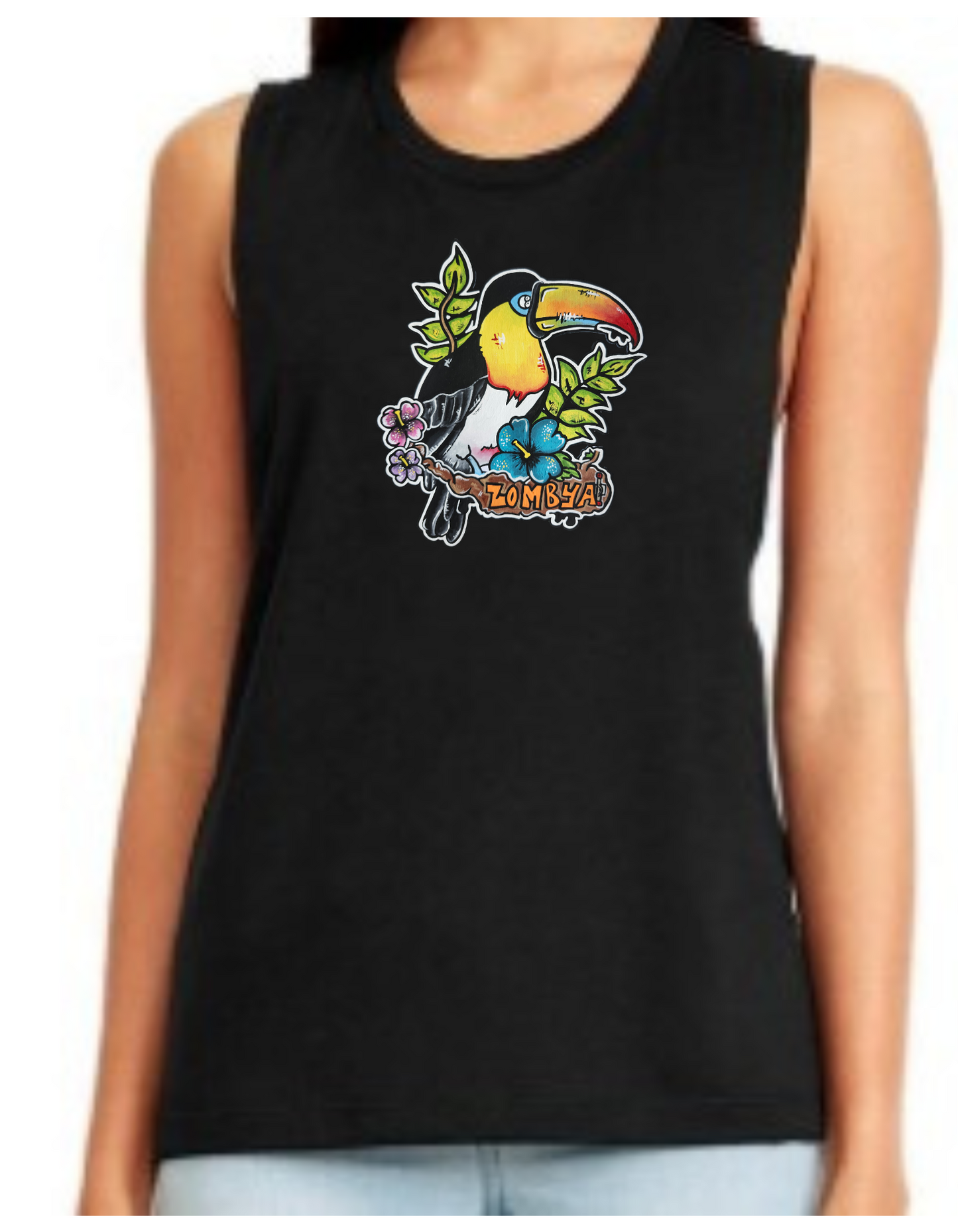 Camisole femme festival muscle Toucan