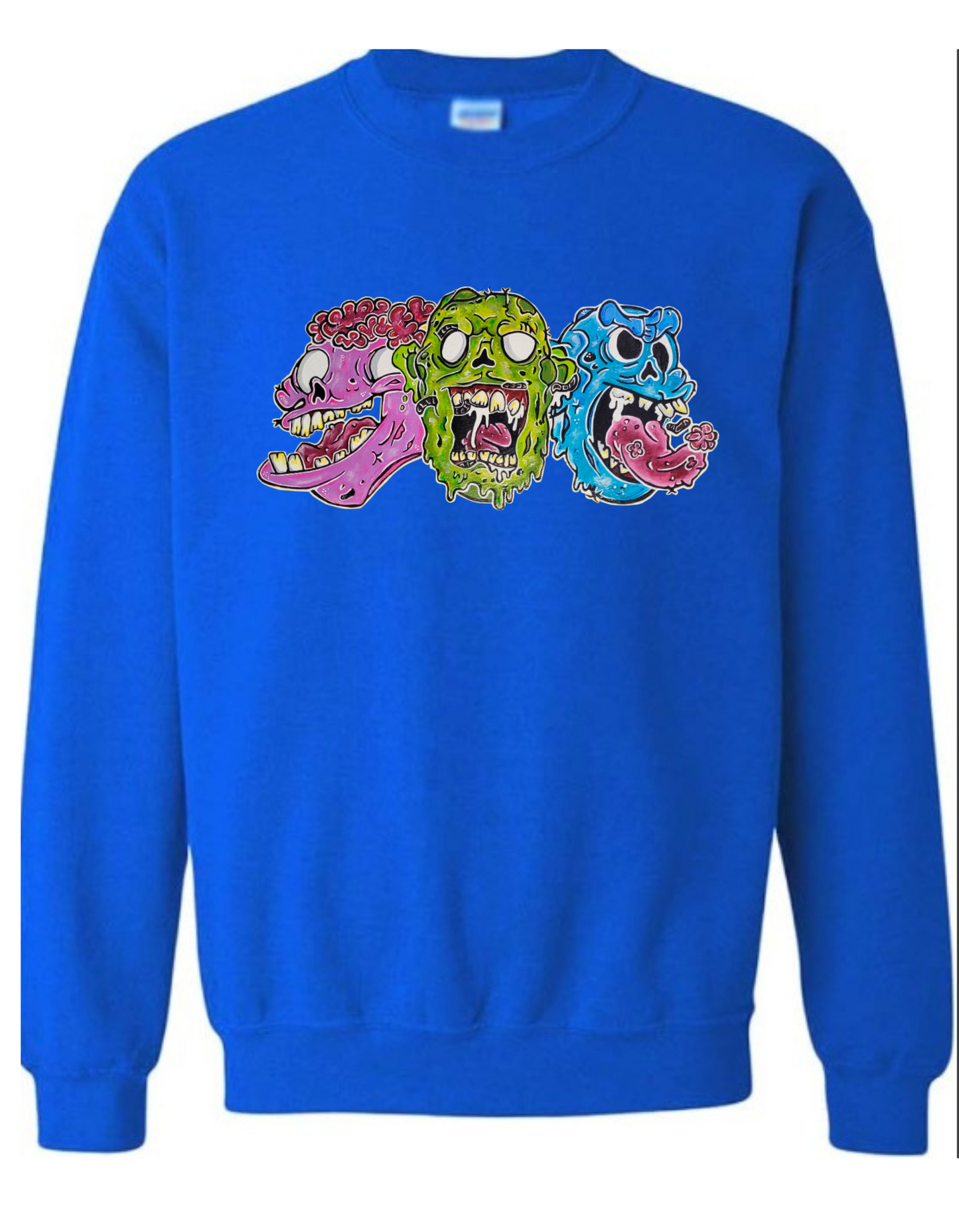 Crewneck trio zombies