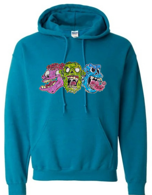 Hoodies trio zombies