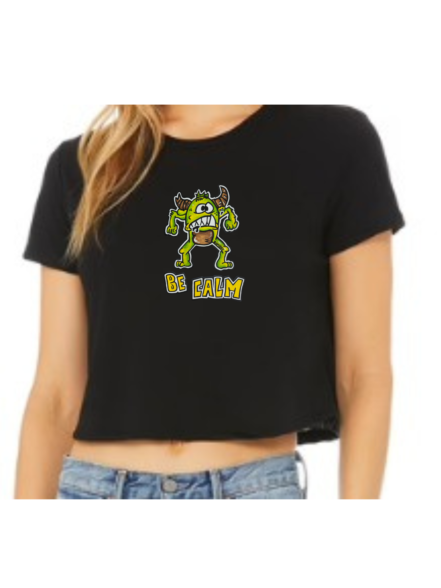 Crop top Be calm
