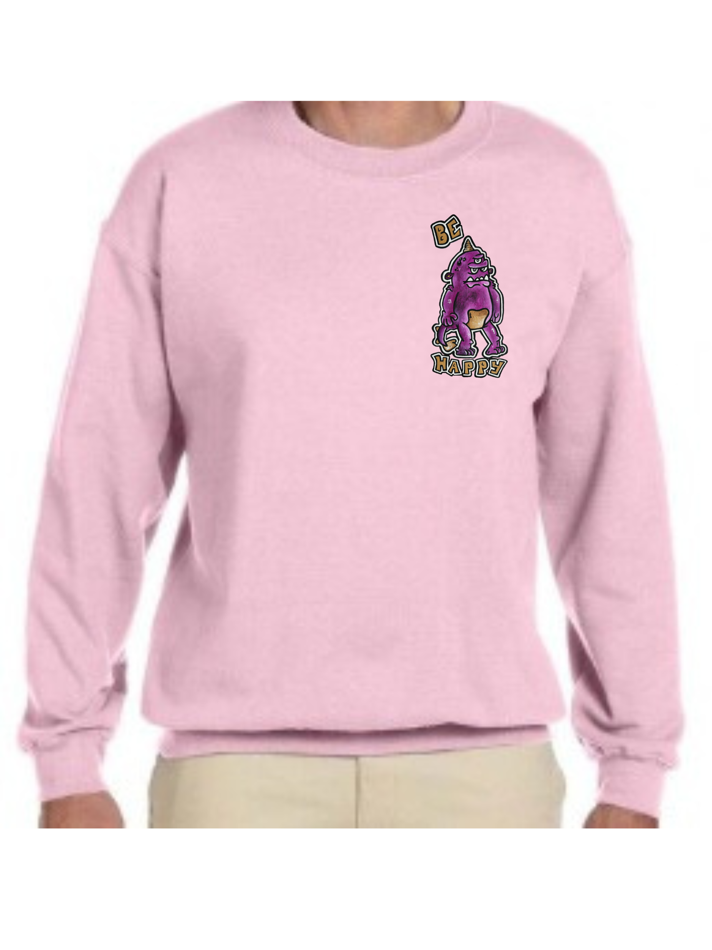 Crewneck Be happy