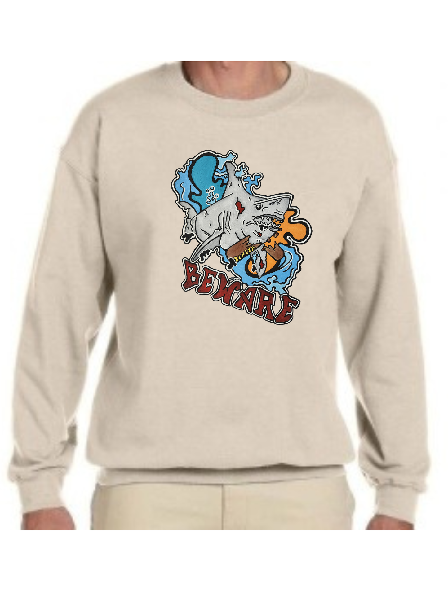 Crewneck requin