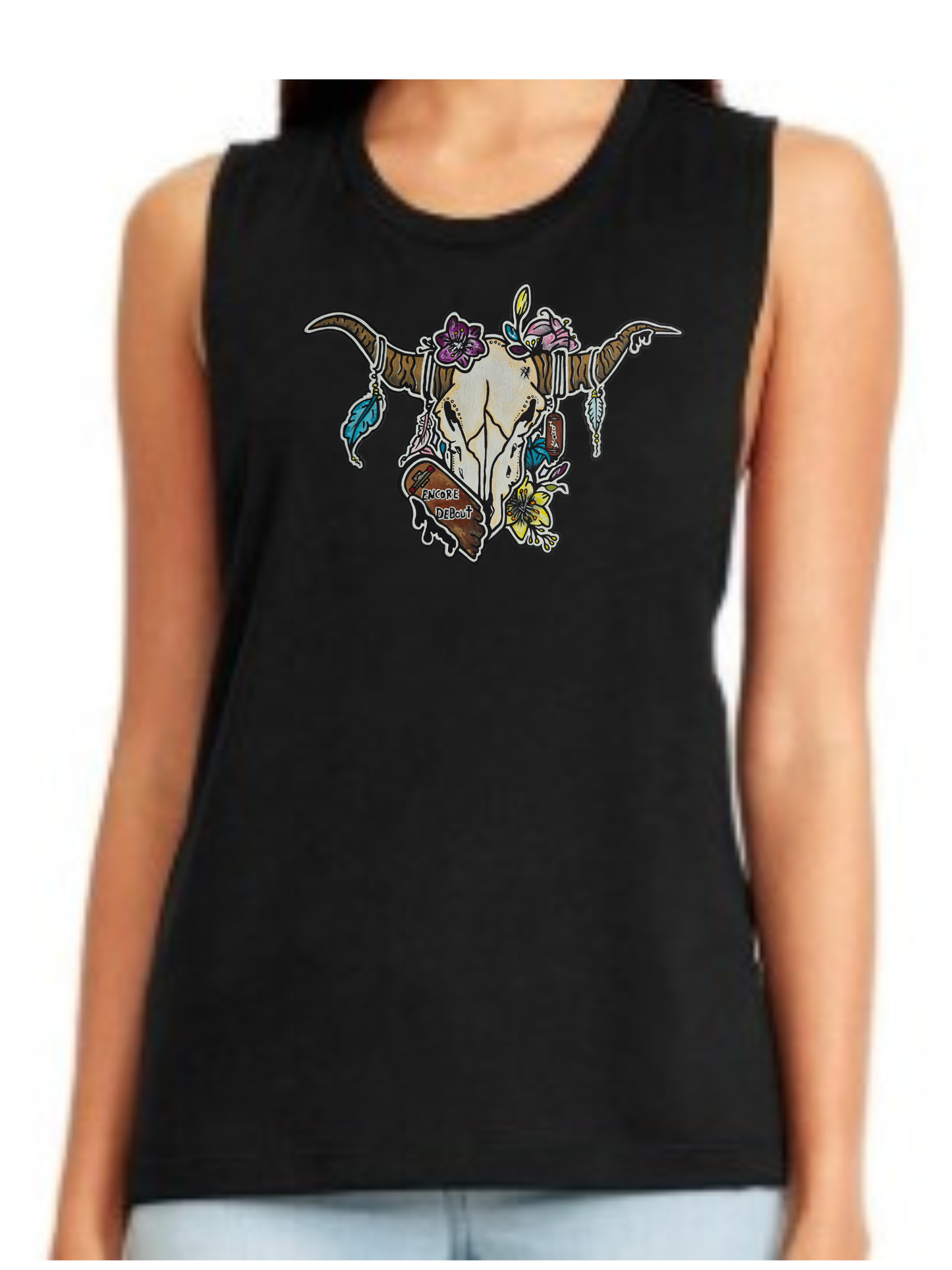 Camisole femme festival muscle Encore debout