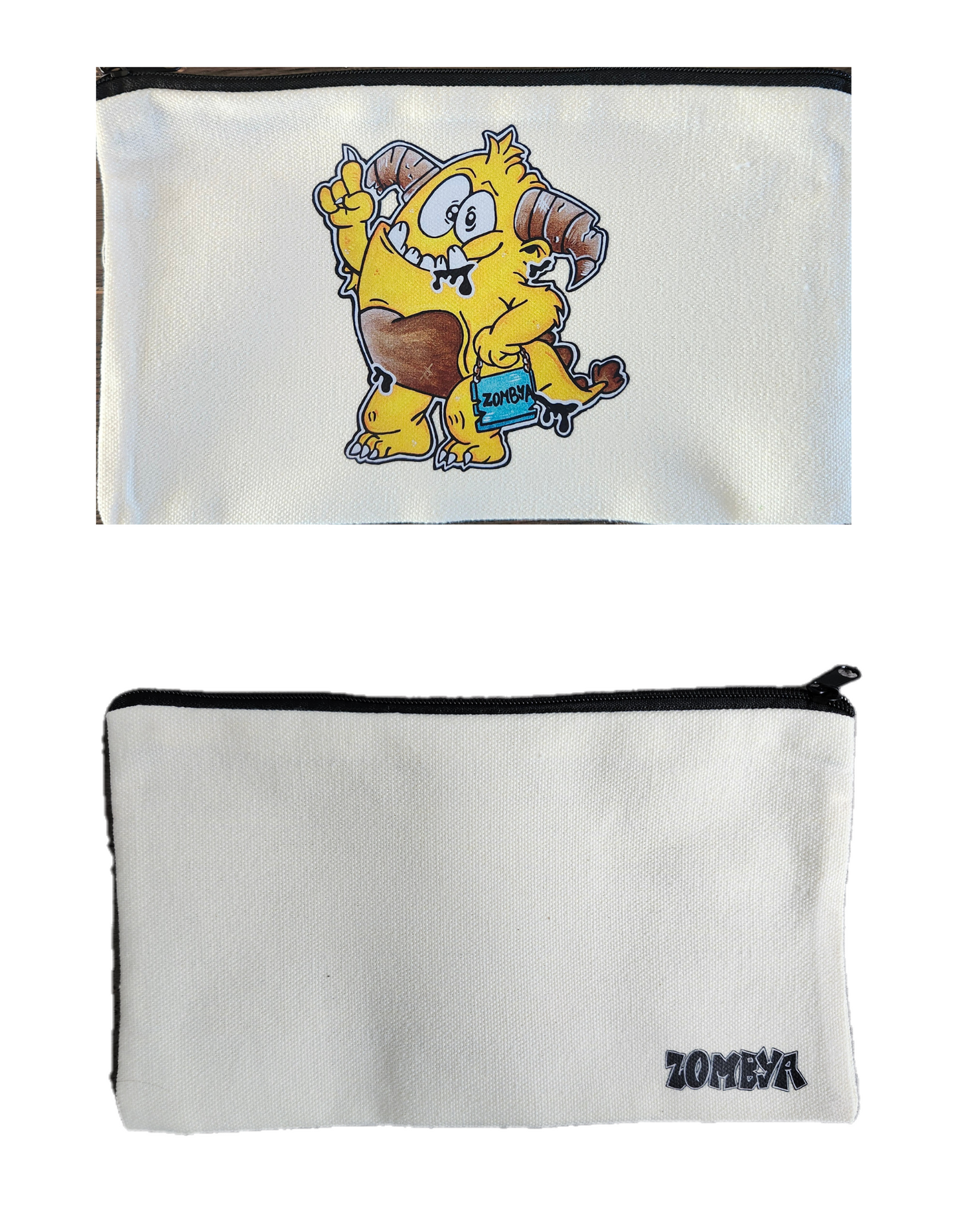 Coffre a crayon monstre jaune