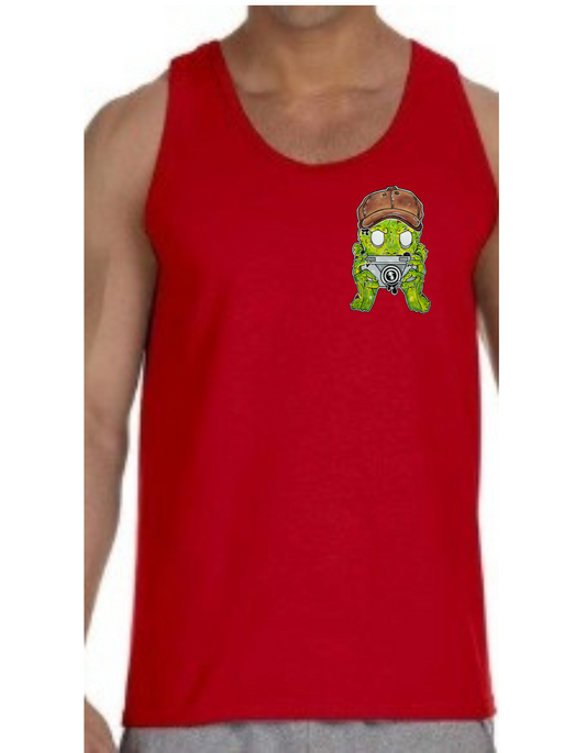 Camisole homme Zombie photographe