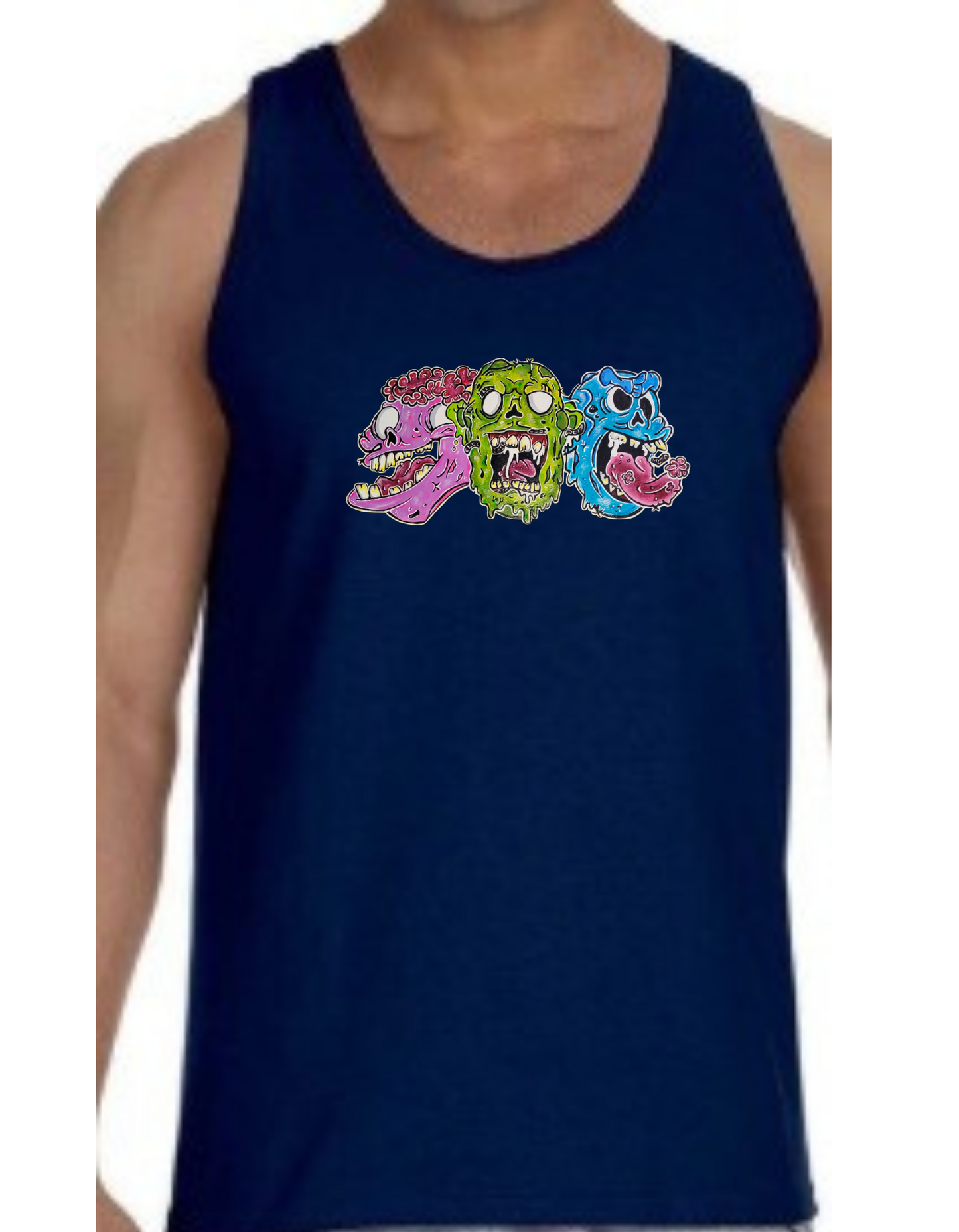 Camisole homme Trio zombies