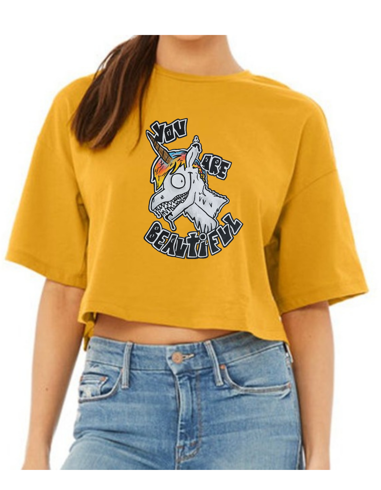 Crop top You are beautiful