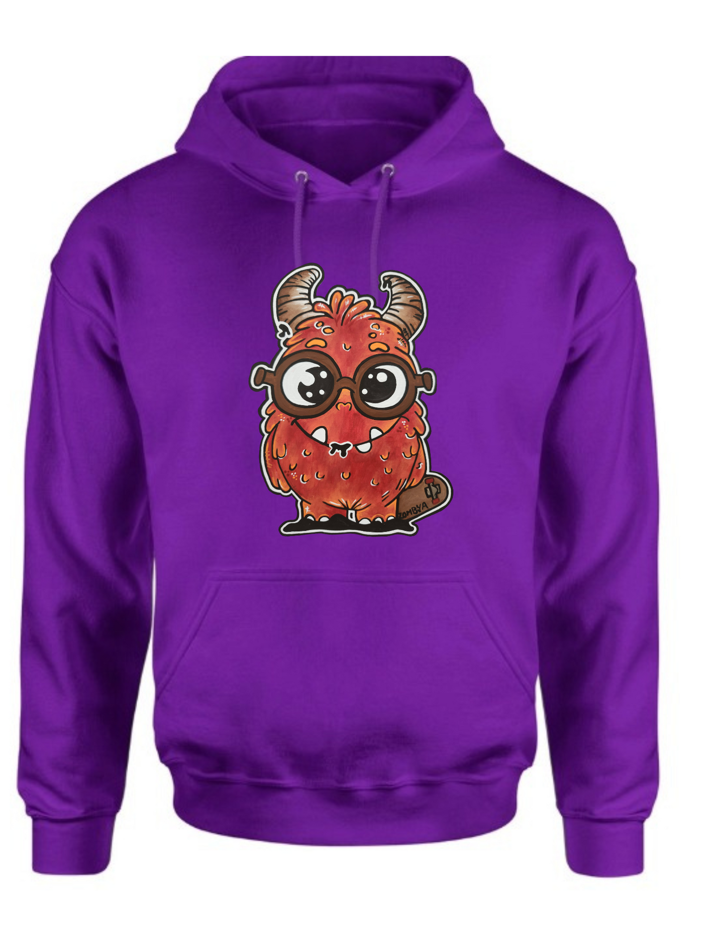 Hoodies enfant monstre rouge