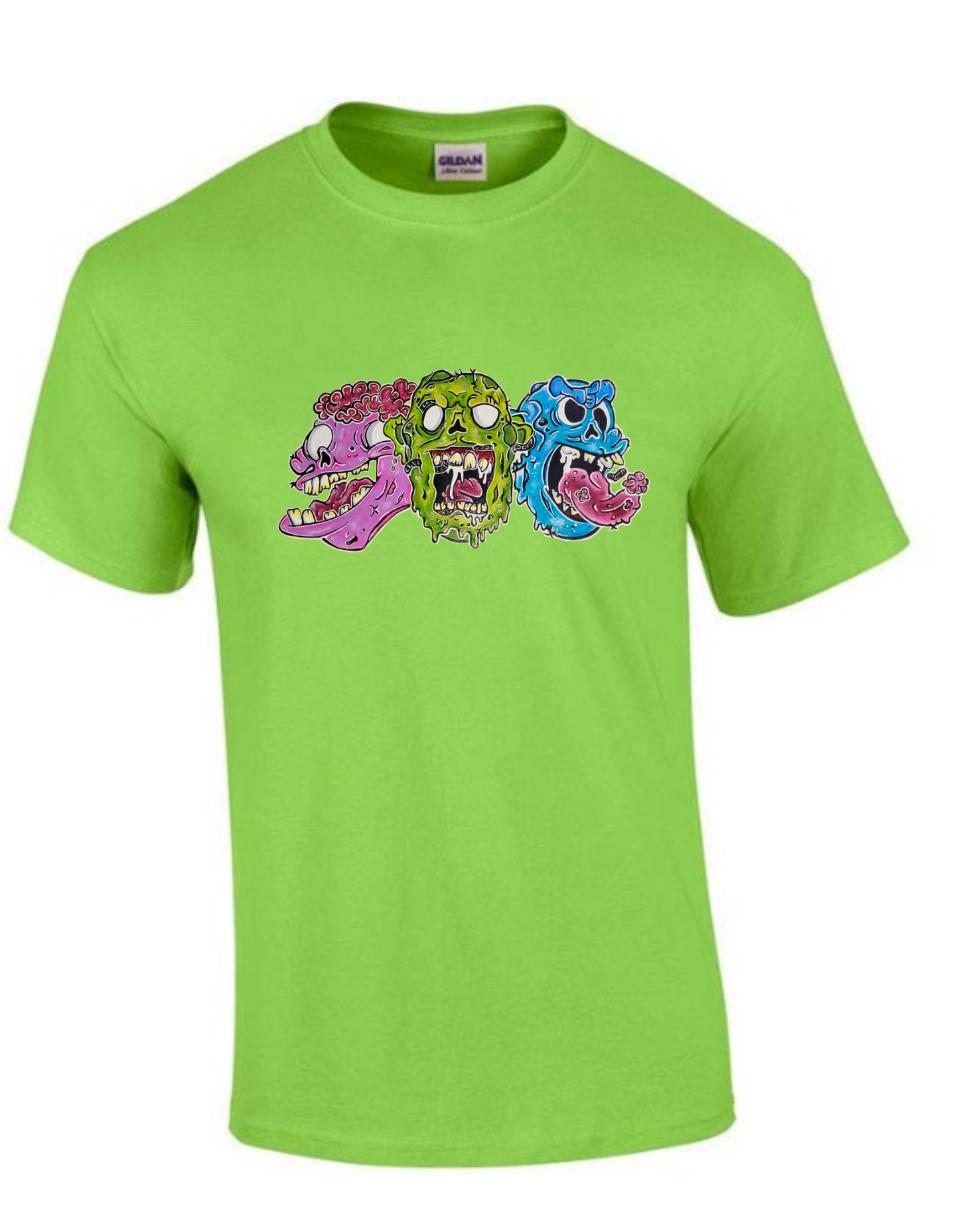 T-shirt trio zombies
