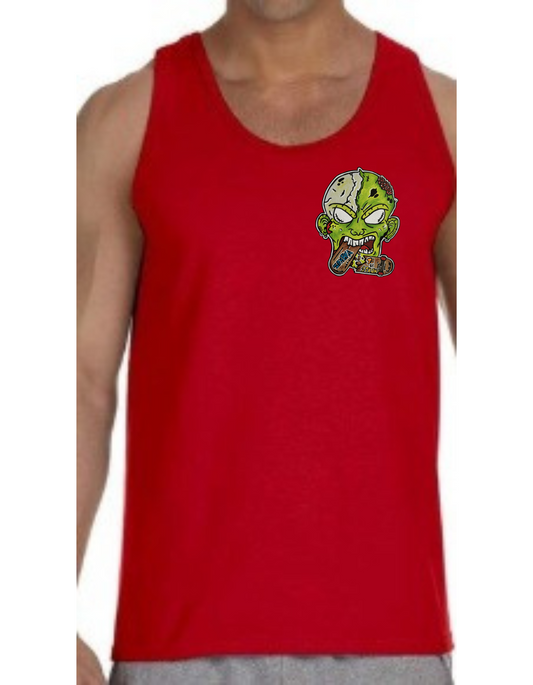 Camisole homme Zombie mange skate