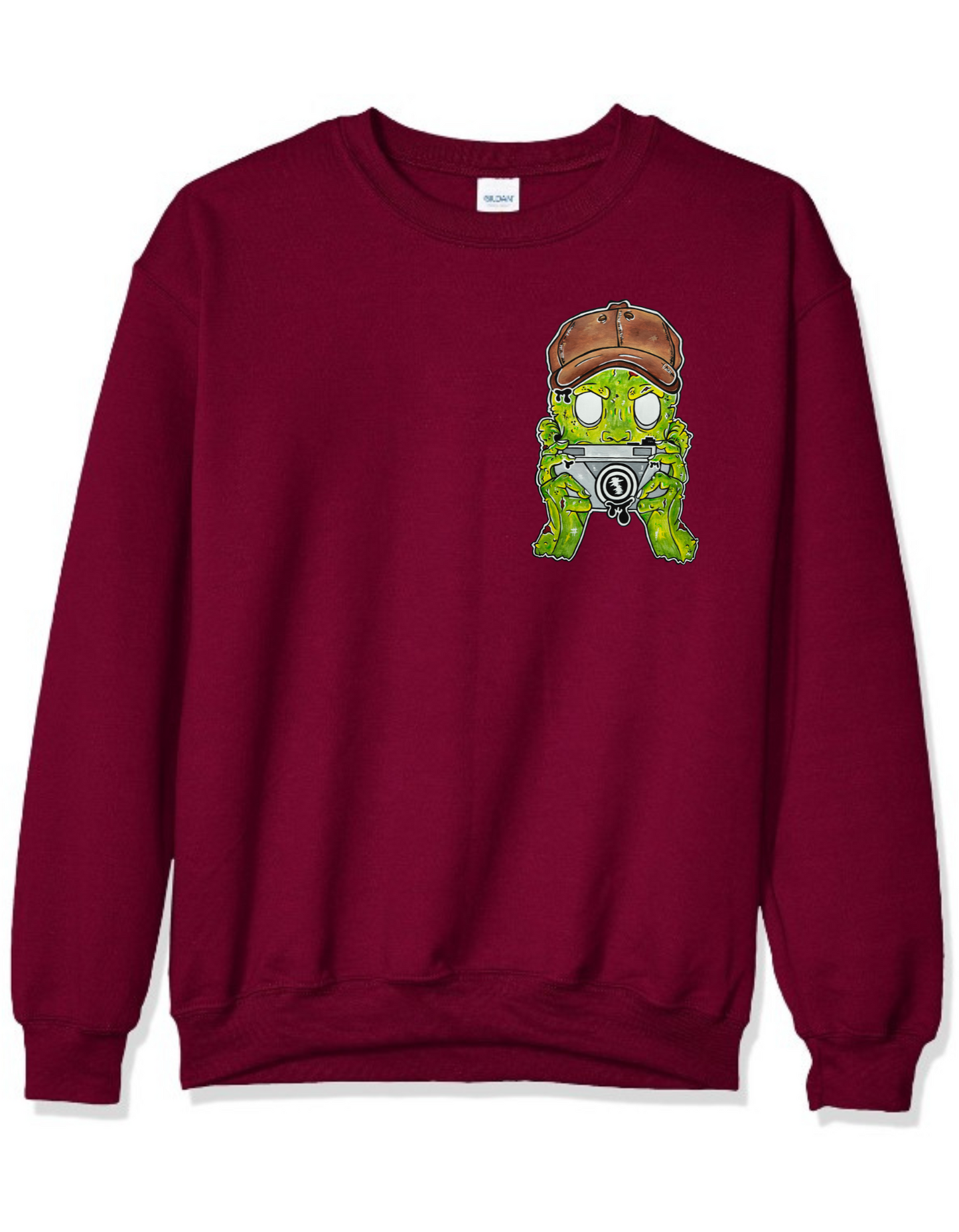 Crewneck zombie photographe
