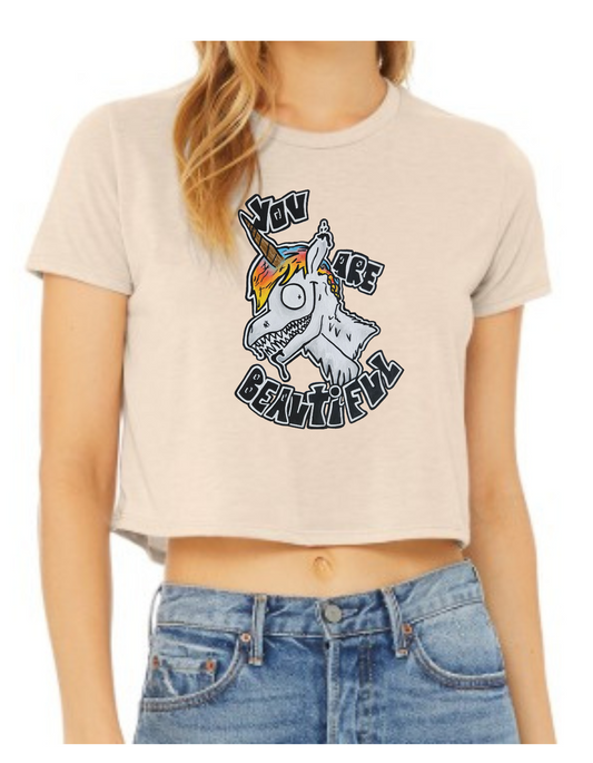 Crop top You are beautiful