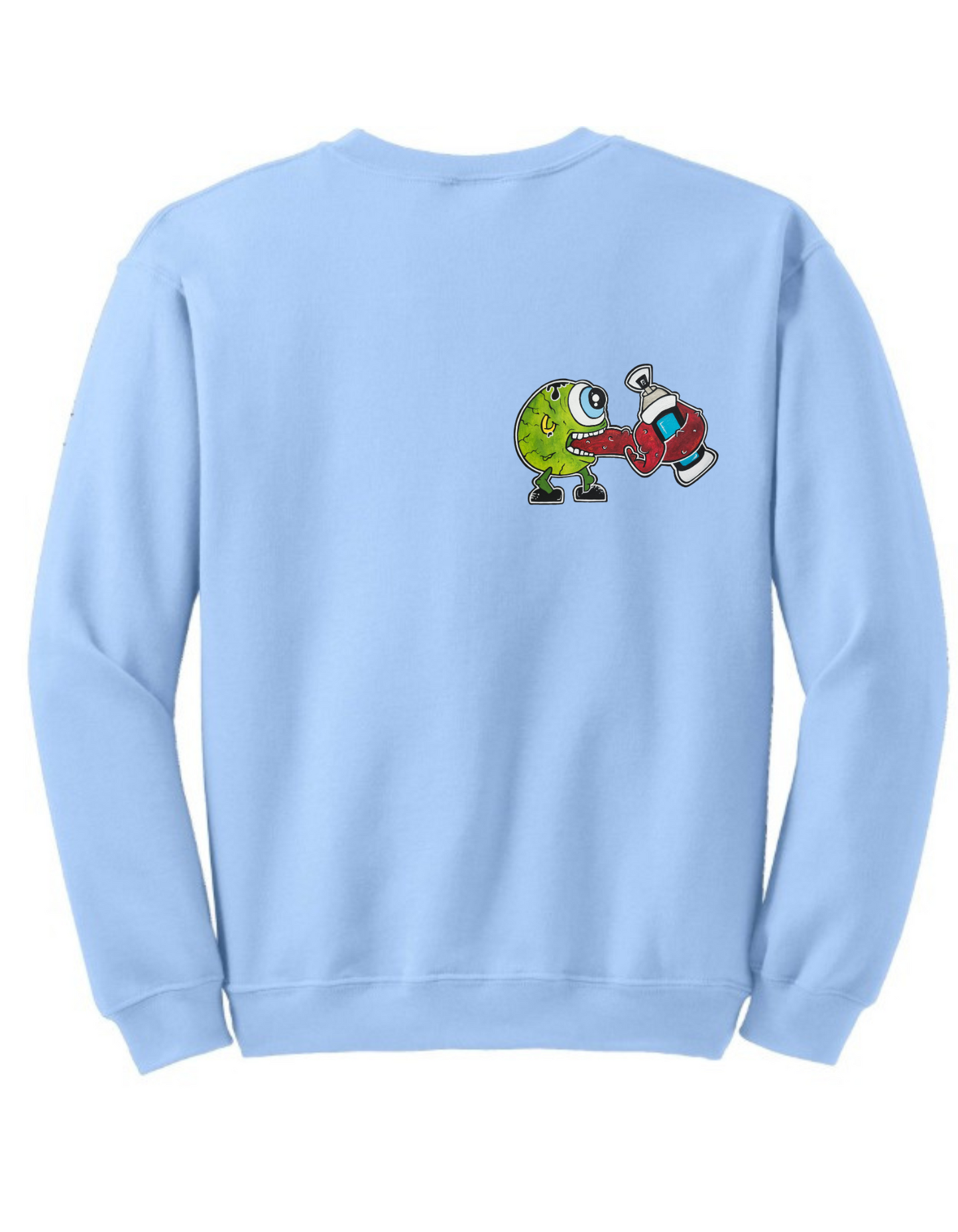 Crewneck monstre oeil vert