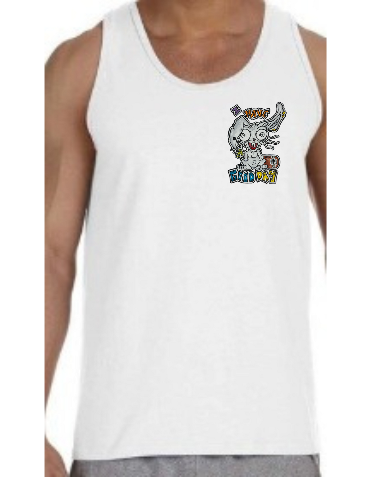 Camisole homme I have a good day