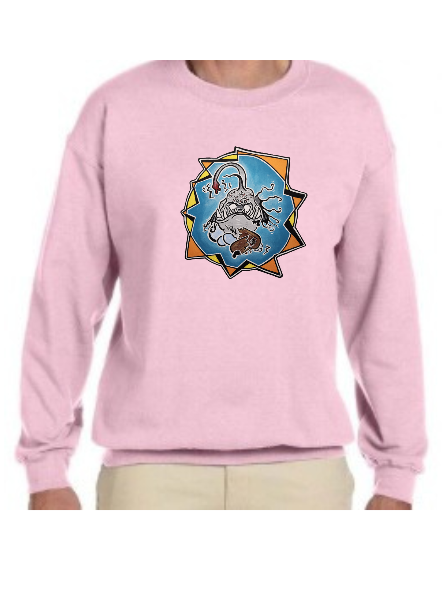 Crewneck Poisson lanterne