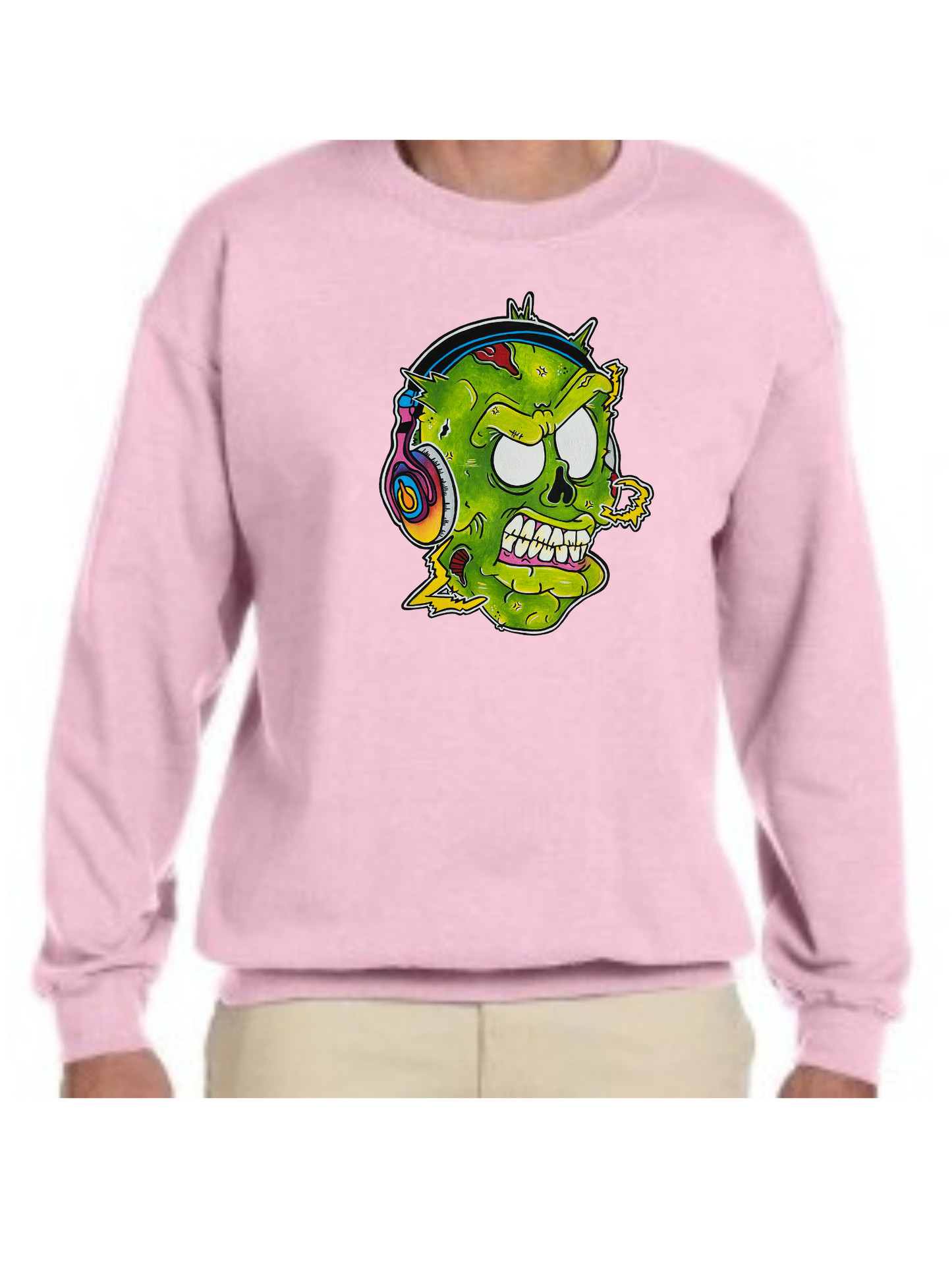 Crewneck Zombie écouteur