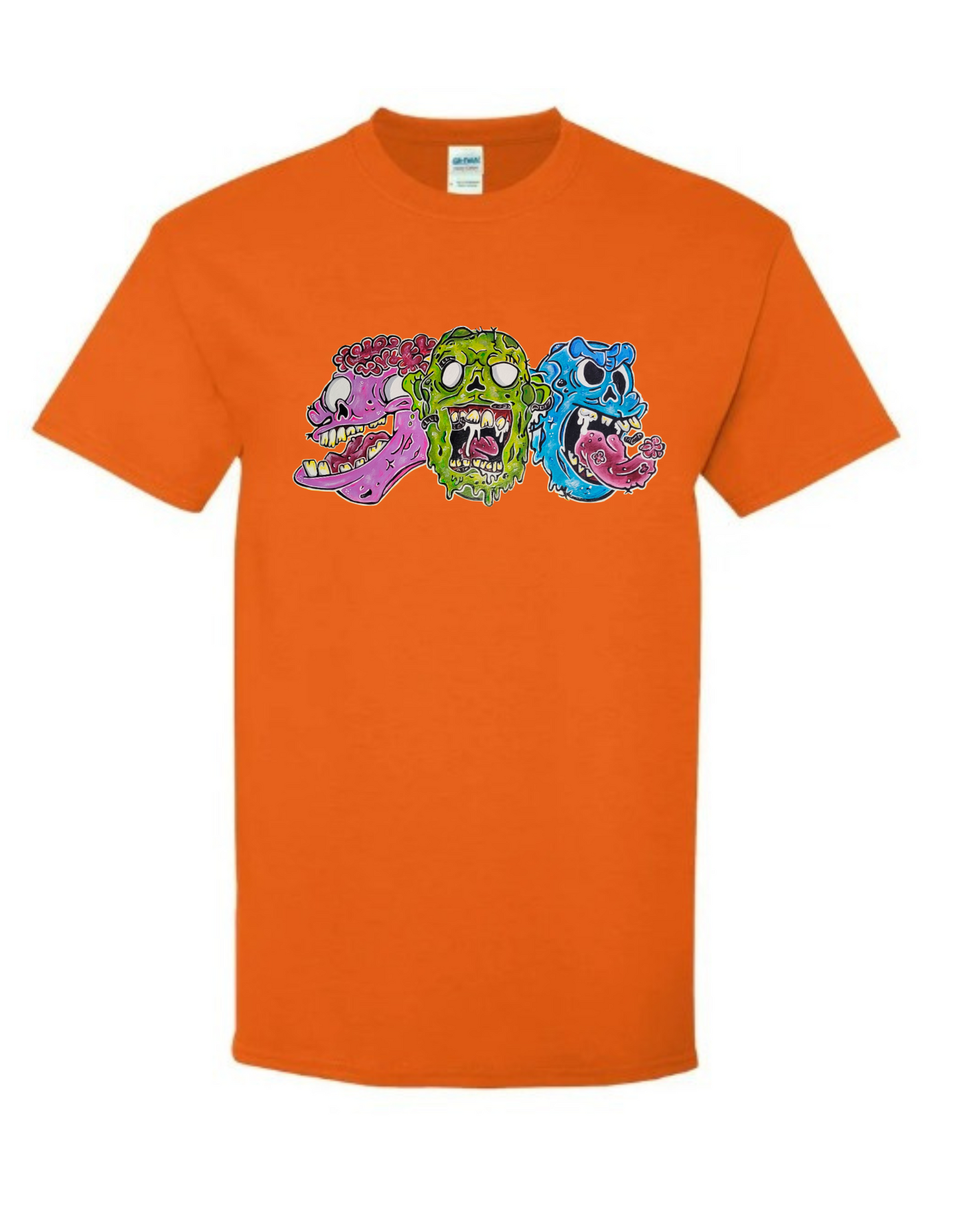 T-shirt trio zombies