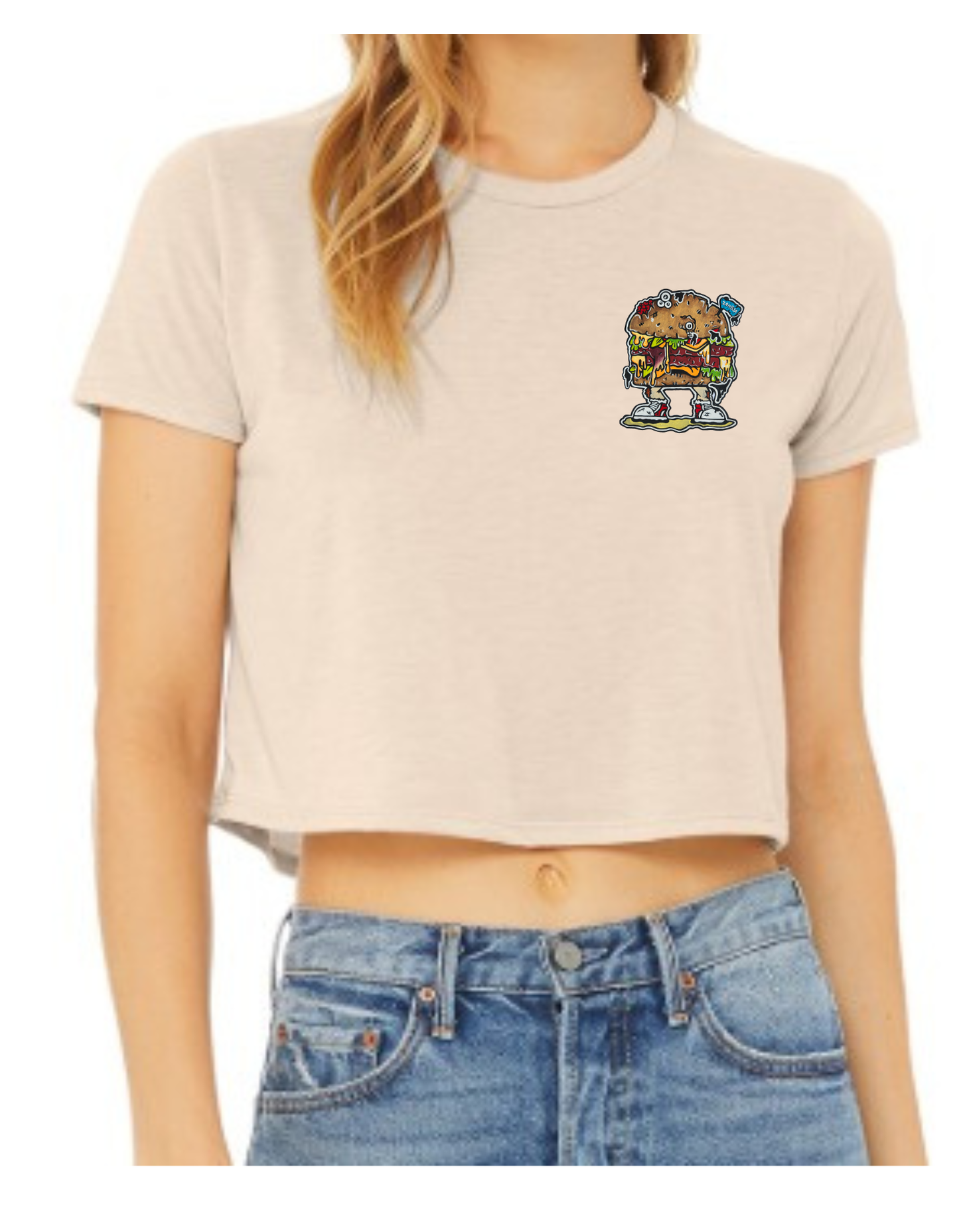Crop top Hamburger