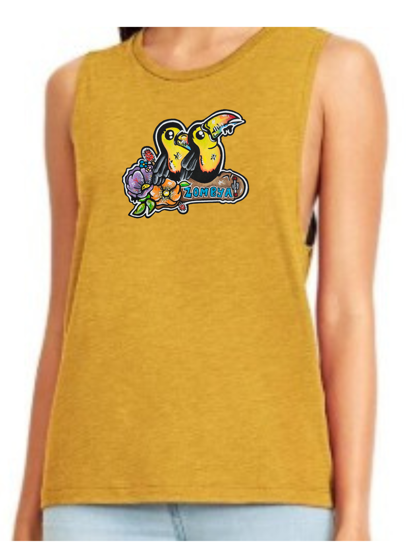 Camisole femme festival muscle Bébé toucan