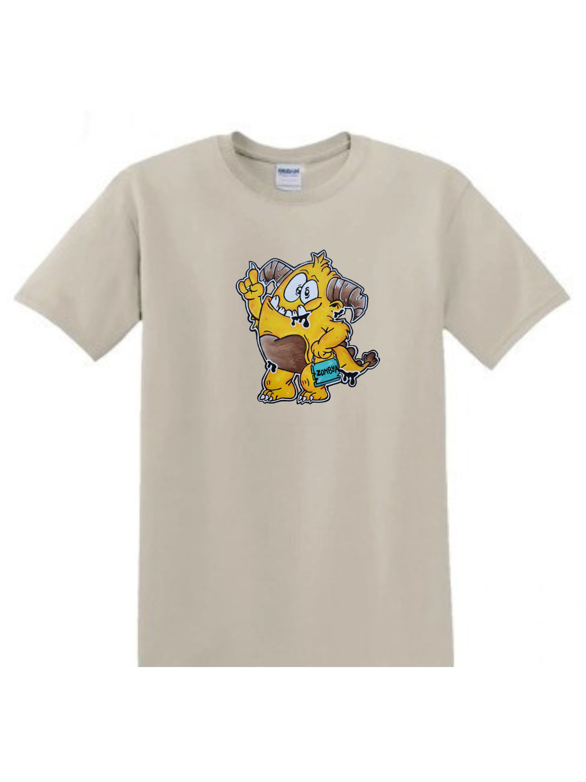 T-shirt enfant Monstre jaune