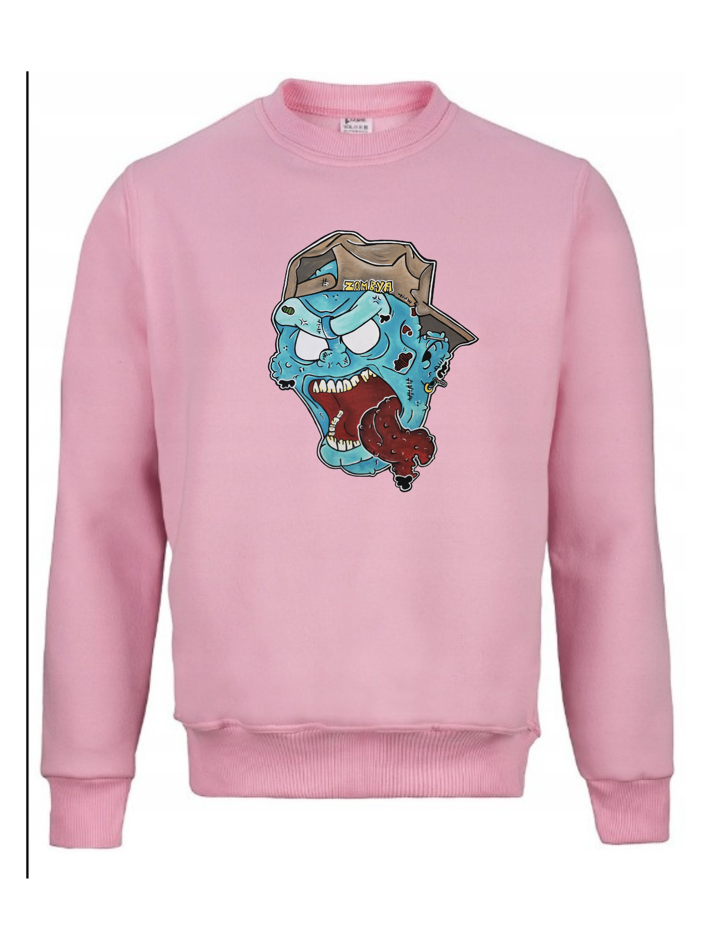 Crewneck Zombie casquette