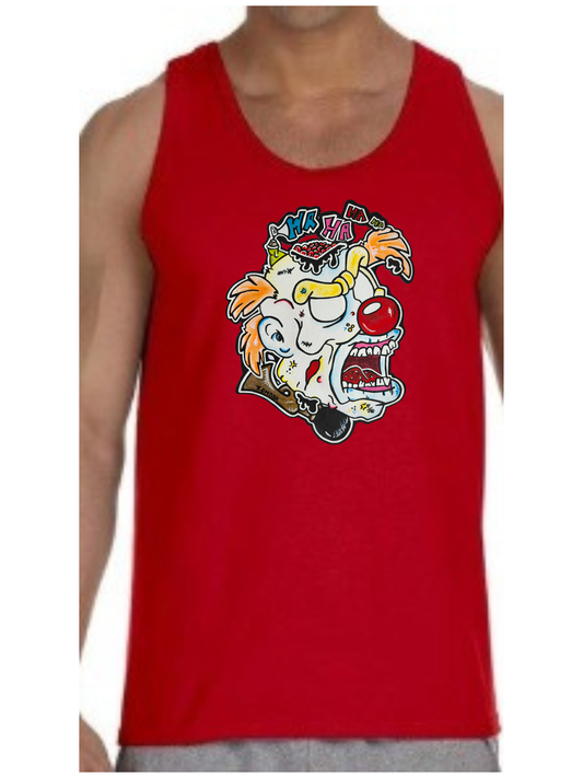Camisole homme Zombie clown