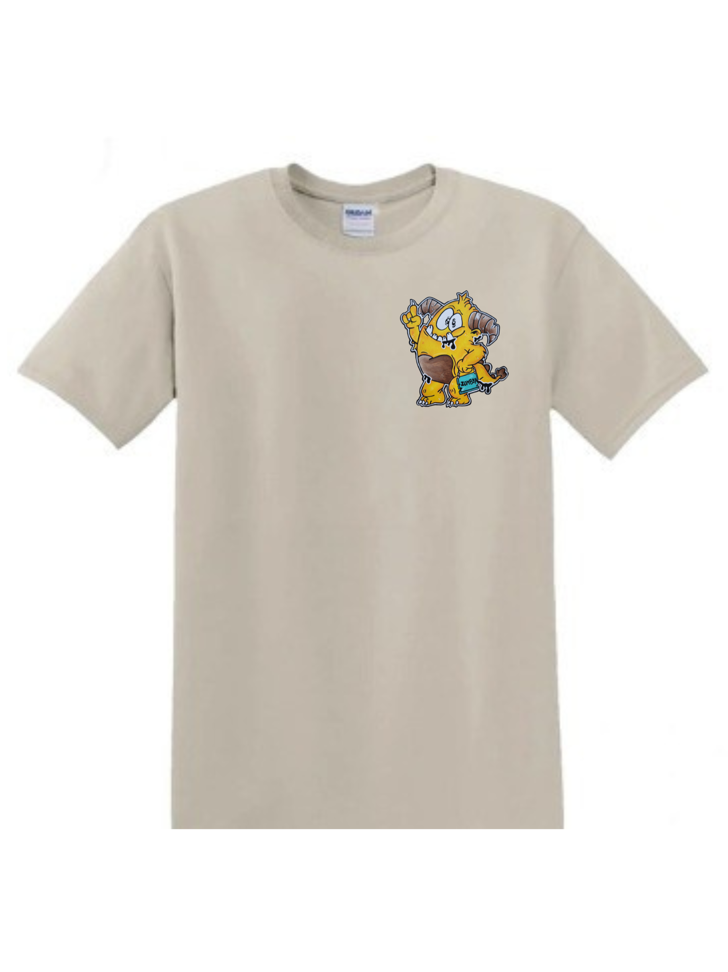 T-shirt Monstre jaune