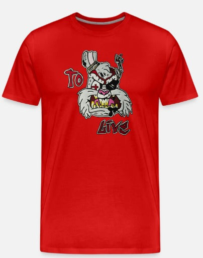 T-shirt lapin avec design to live enfant