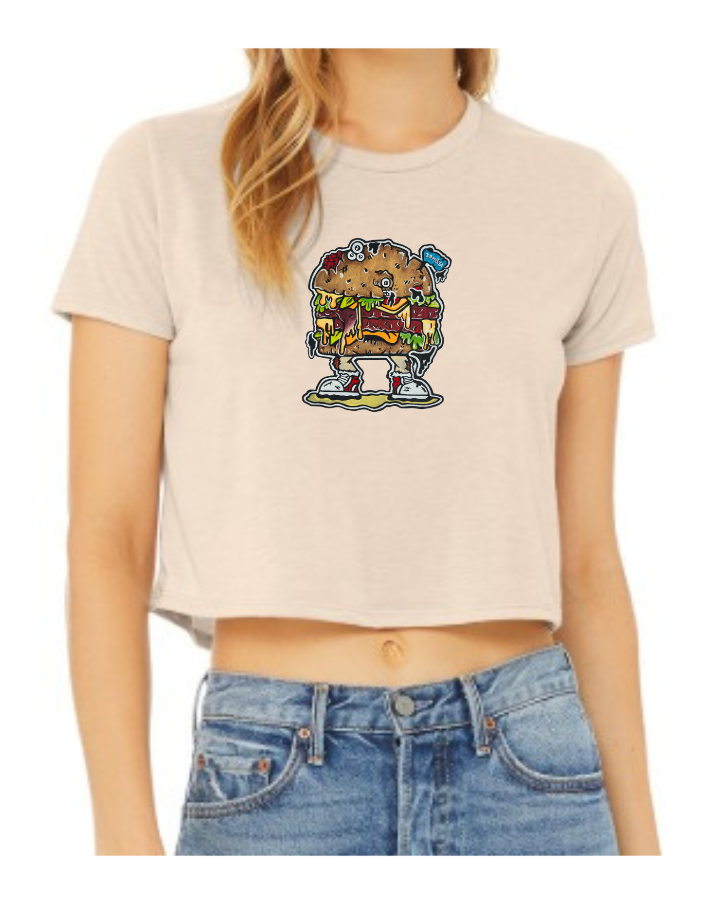Crop top Hamburger