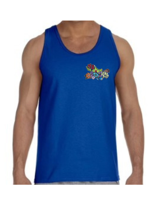 Camisole homme Main zombie coeur fleur