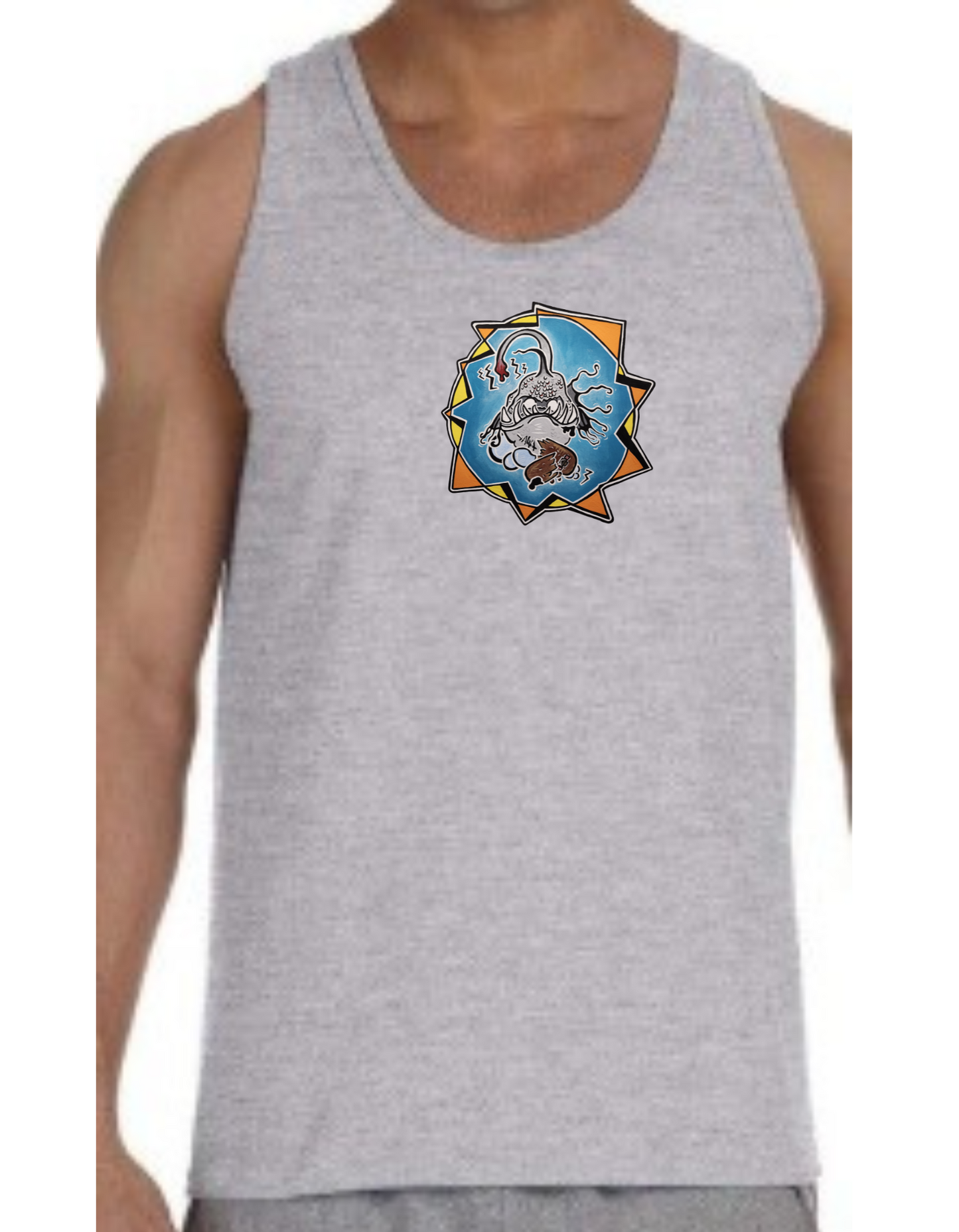 Camisole homme Poisson lanterne