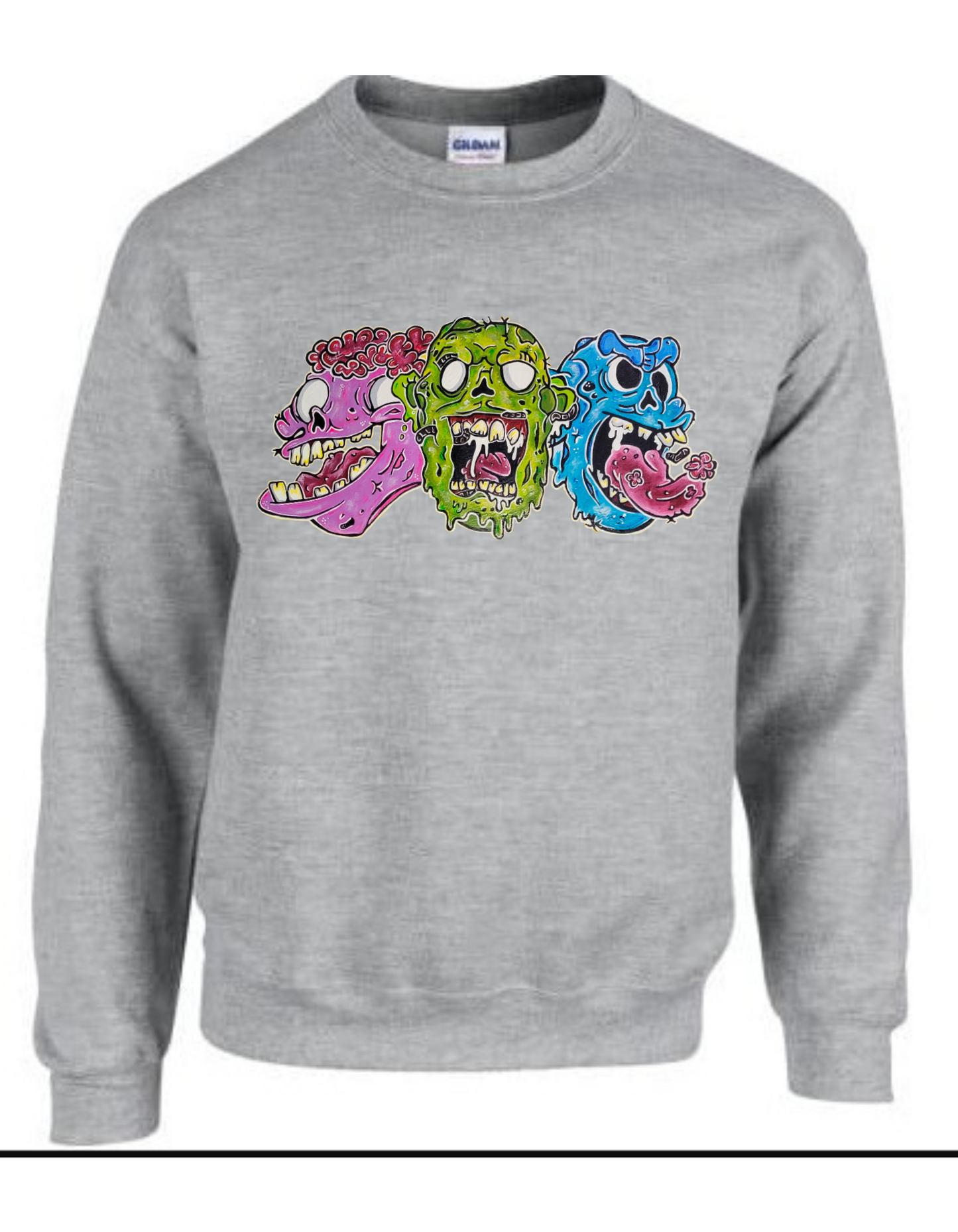 Crewneck trio zombies