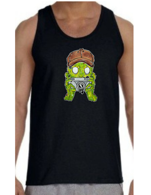 Camisole homme Zombie photographe